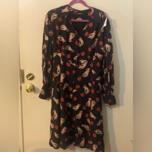 Retro Style Nicolette Caroline Rose Dress